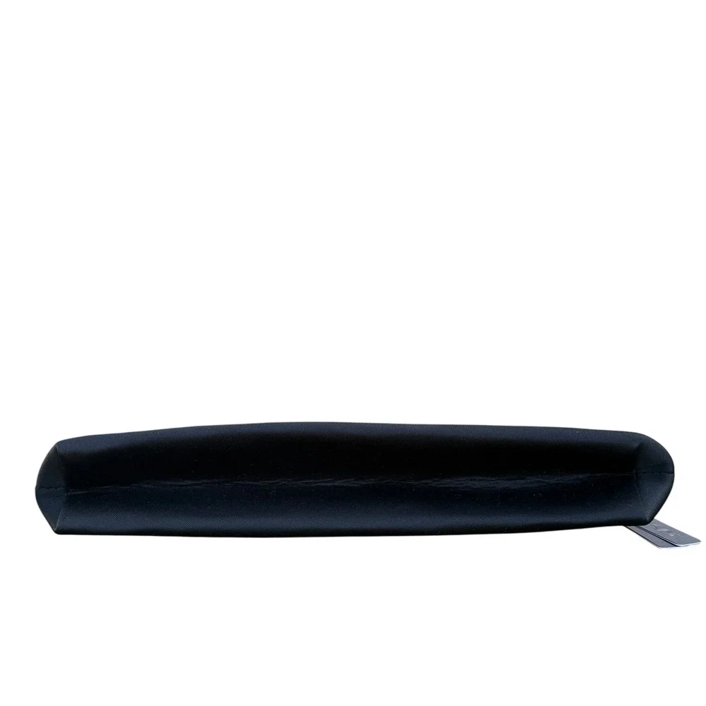 SKIMS Black Neoprene Case‎ Makeup Travel Bag Pouch Cosmetic Organizer New